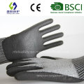 PU Coated Cut Resistant Work Safety Glove (PE1001)